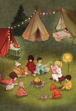 Load image into Gallery viewer, Campfire Stories Art Print
