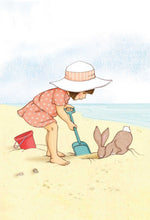 Load image into Gallery viewer, Seaside &amp; Sandcastles Art Print

