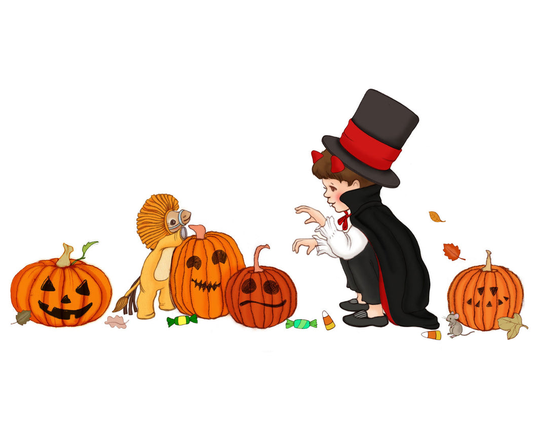 Boys Halloween Wall Sticker Decals
