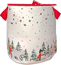 Load image into Gallery viewer, Christmas Panel Bucket Sewing Pattern Download

