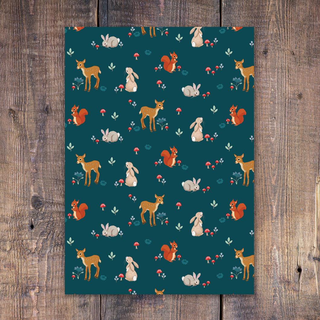 Forest Friends Wallpaper Sample