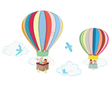 Load image into Gallery viewer, Hot Air Balloon Wall Sticker Decals
