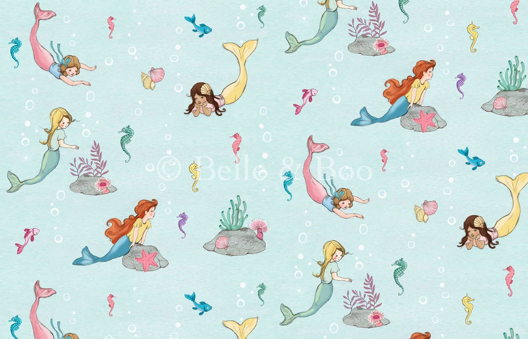 Mermaid Play Fabric