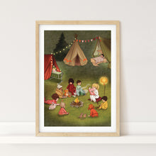 Load image into Gallery viewer, Campfire Stories Art Print
