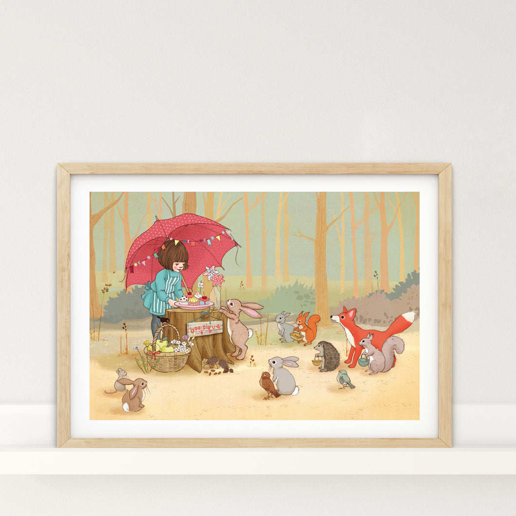 Let's Play Shop Art Print