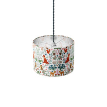 Load image into Gallery viewer, Midnight Forest White Lampshade

