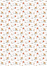 Load image into Gallery viewer, Wrapping paper - Forest Friends White
