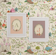 Load image into Gallery viewer, Toadstool Tales Personalised Initial Art Print
