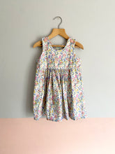 Load image into Gallery viewer, homemade children&#39;s dress using spring chicken fabric
