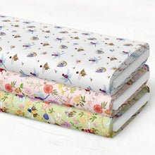 Load image into Gallery viewer, Secret Bug Garden Pink Fabric
