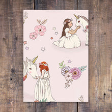Load image into Gallery viewer, Unicorn (Pink) Wallpaper Sample
