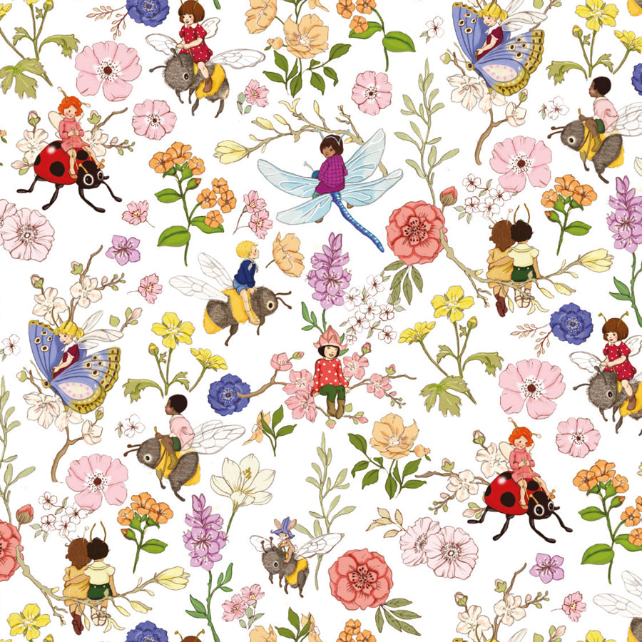 Wrapping paper - Garden Friends